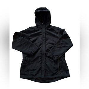 Vintage Nike Softshell Jacket Black Women Size Small Full Zip EUC